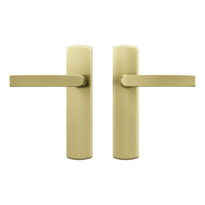 AXA deurkrukset Curve klik blindschild goud