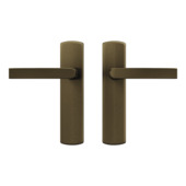 AXA deurkrukset Curve klik blindschild brons