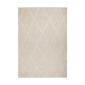 Buitenkleed Flores beige 160 x 230 cm