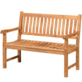 WOOOD tuinbank Exotan 2-zits 123 cm teak hout