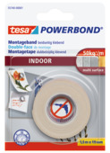 Tesa Powerbond Indoor montagetape wit 19 mm x 1,5 m