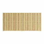 Schutting startpakket Jumbo grenen hout groen geïmpregneerd 3,8 m