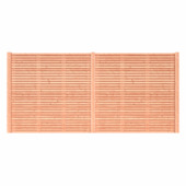 Schutting startpakket Andalusië Douglas hout 180 x 380 cm