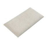 Wandkussen linnen taupe 60x30 cm