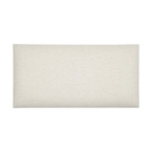 Wandkussen grof geweven crème 60x30 cm