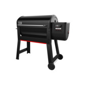 Weber Smoque XL pelletbarbecue metaal zwart 60 x 45 cm