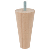 Duraline meubelpoot rond beuken Ø2,5x5x10 cm
