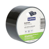 GAMMA klus- en reparatietape zwart 10 m x 50 mm