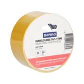 GAMMA dubbelzijdige tapijttape 25 m x 50 mm