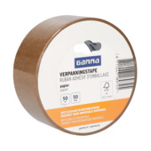 GAMMA verpakkingstape papier 50 m x 50 mm