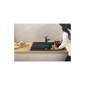 Grohe Start Keukenmengkraan lage uitloop mat zwart