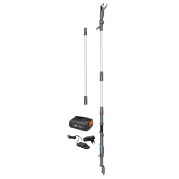 Gardena 18V telescopische takkenschaar 3,6m (P4A) Incl. 2.0Ah accu + lader