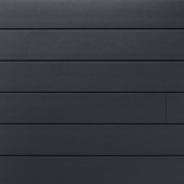 Kleurstaal gevelbekleding PVC Dumaclin gelakt antraciet