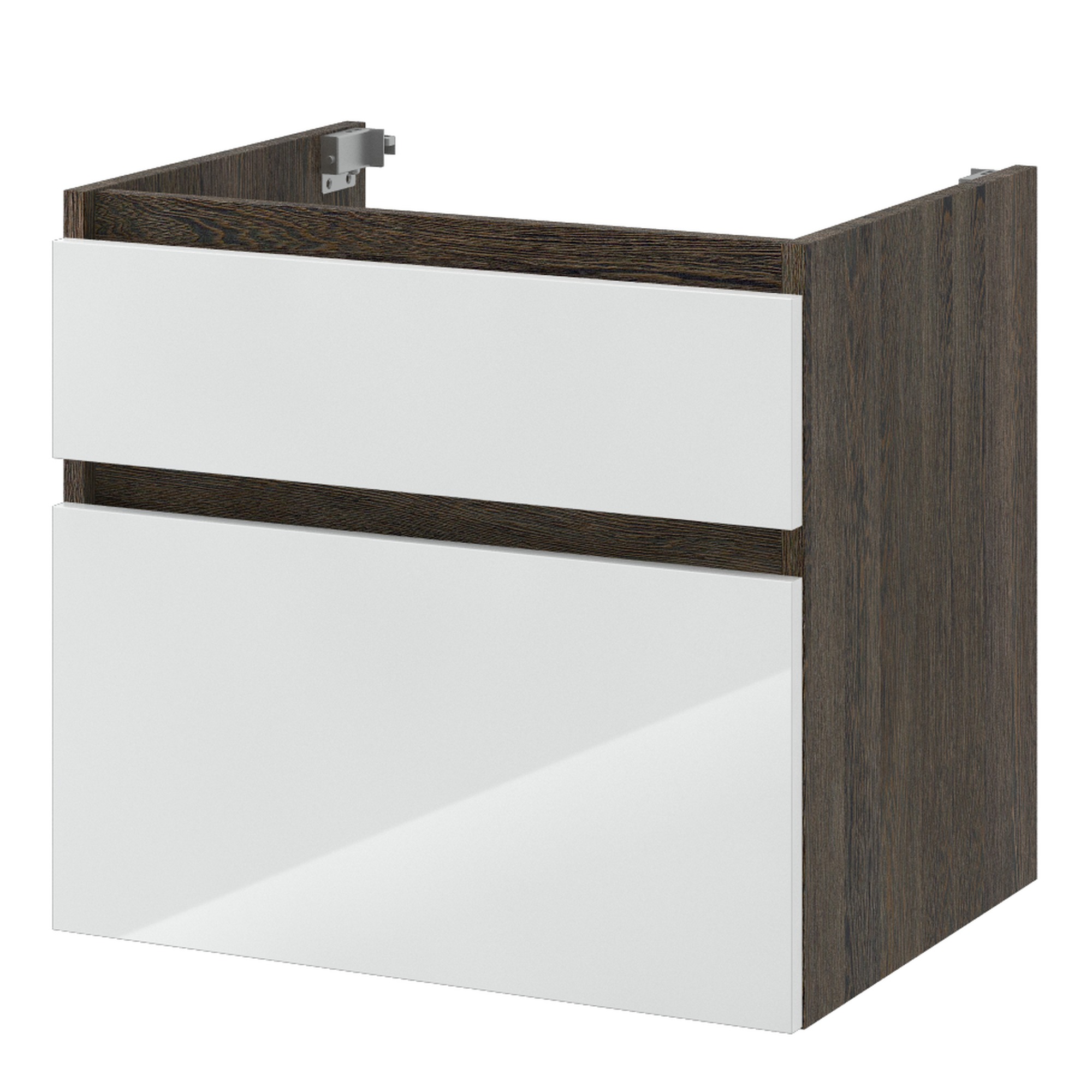 Bruynzeel Monta Onderkast Wengehoogglans Wit 60 bruynzeel kopen in de aanbieding