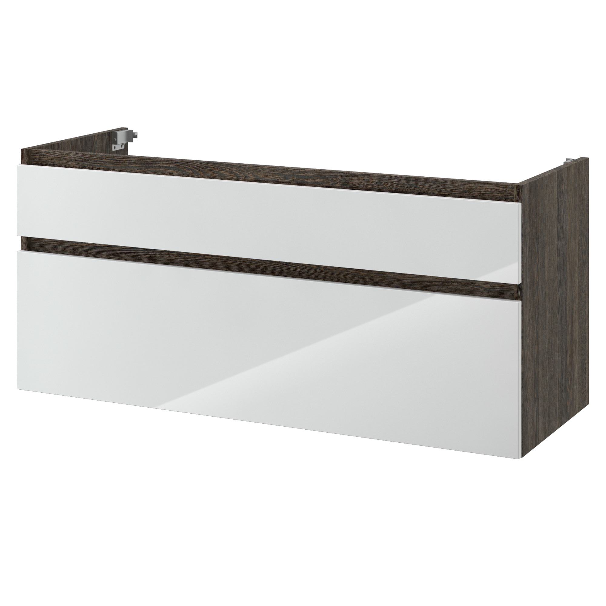 Bruynzeel Monta Onderkast Dubbel Wengehoogglans 120 bruynzeel kopen in de aanbieding