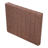 Stonewish palissade quadroband 6 x 40 x 50 cm beton bruin