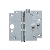 AXA Veiligheidsscharnier kogellager rechte hoeken SKG 3-sterren verzinkt 89x89 mm 2 stuks
