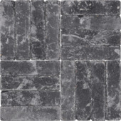 Stonewish Avenue klinker getrommeld Night 20 x 5 x 7 cm beton grijs