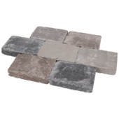 Stonewish Avenue klinker getrommeld Earth 20 x 30 x 6 cm  grijs