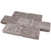 Stonewish Avenue klinker getrommeld Dust 20 x 30 x 6 cm beton grijs