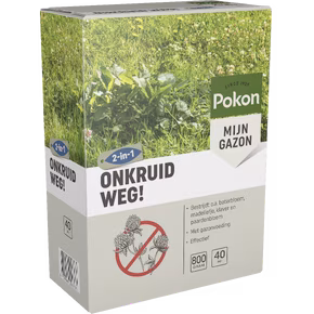 Pokon onkruid weg! 800 gr voor 40 m²