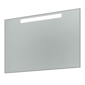 Bruynzeel spiegel met T5 lamp met verwarming aluminium 90 cm