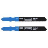 GAMMA decoupeerzaagblad T-aansluiting voor metaal/fijn - 2 stuks