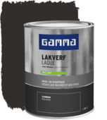 GAMMA binnenlak mat RAL 9005 carbon 750 ml