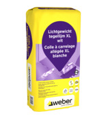 Weber Beamix lichtgewicht tegellijm XL wit 15 kg