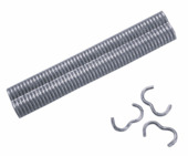 Giardino Omega krammen antraciet 20 mm 1000 stuks