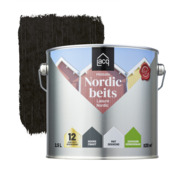 Lacq Produra Nordic beits mat Noors zwart 2,5 liter
