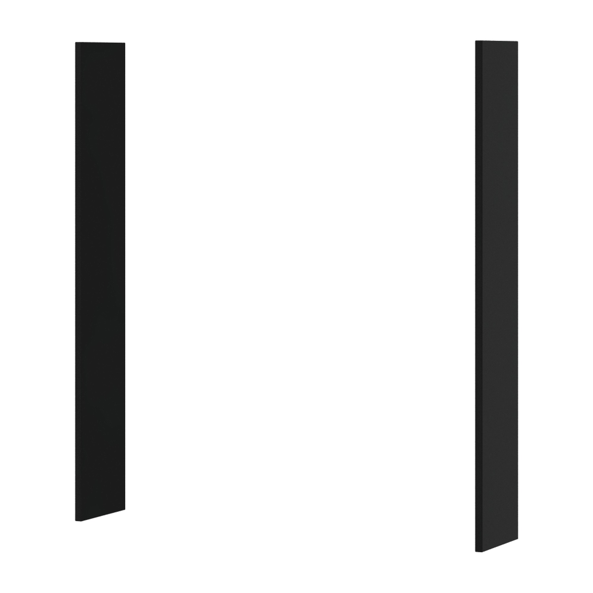 Bruynzeel Panelenset Voor Spiegelkast Zwart bruynzeel kopen in de aanbieding