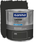 GAMMA binnenlak zijdeglans RAL 9005 carbon 250 ml