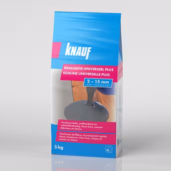 Knauf egalisatiemiddel universeel 2 x 15 mm 5 kg