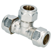 Sanivesk Knel T-Stuk 10x10x10mm Chroom