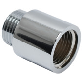 Sanivesk Kraanverlengstuk 1/2"Fx1/2"M L25mm Chroom
