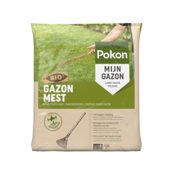 Pokon Bio Gazonmest 125 m2