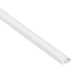 D-line kabelgoot halfrond wit 20/10 mm 2 meter