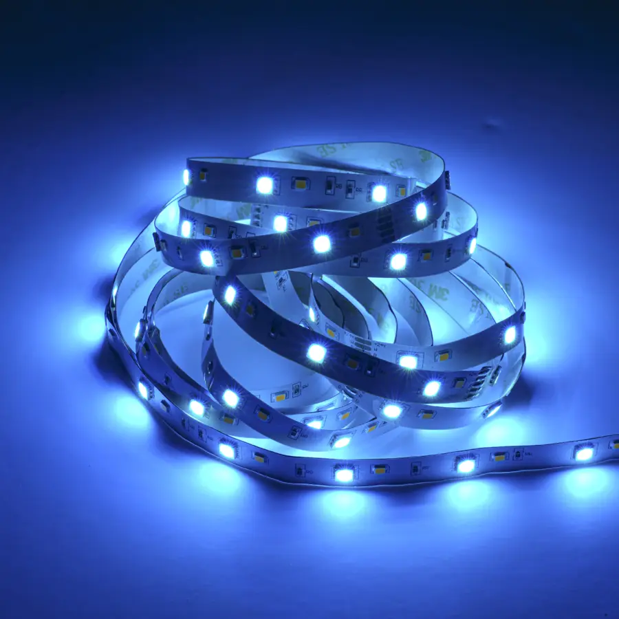 Handson LED strip met RGB kleuren en warmwit IP20 3 meter incl. afstandsbediening