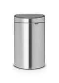 Brabantia Touch Bin Prullenbak - 40 l - Matt Steel