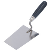 Suki stukadoorsbandtroffel hout rvs 160mm