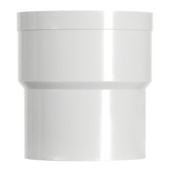 Martens verbindingsstuk parelgrijs 70 mm