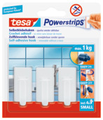 Tesa Haak Powerstrip Wit Kunststof - 3 Stuks