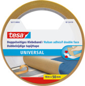 Tesa Universal dubbelzijdig tapijttape 10 m x 50 mm