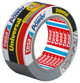 Tesa Universal Extra Power tape zilver 25 m x 50 mm