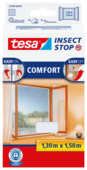 tesa Insect Stop raamhor met klittenband Comfort 130x150 cm wit