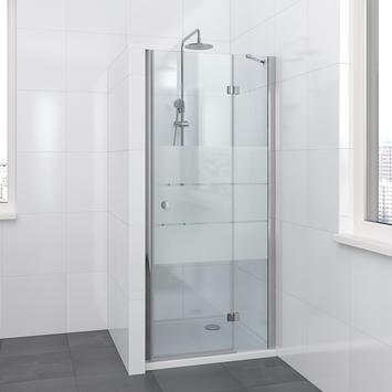 Bruynzeel Vitro draaideur chroom 195x100 cm Rechts