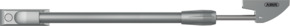 Abus telescopische uitzetter binnendraaiend zilver 300 mm