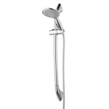 GAMMA doucheset Rosario drie standen chroom