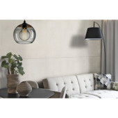 Viltpaneel rechte lijnen beige 120x52 cm